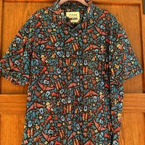 RSVLTS Pixar Coco Button Up